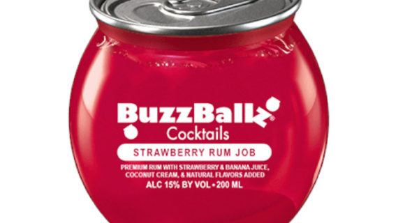 BuzzBallz Strawberry Rum Job Cocktail