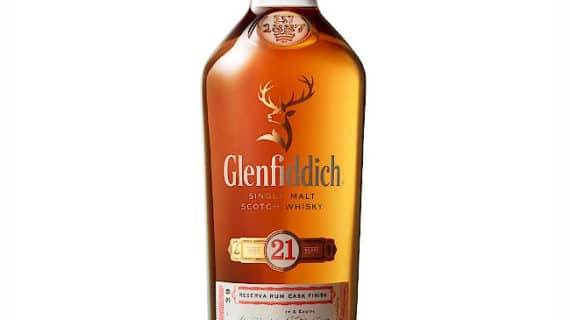 Glenfiddich 21 Year Old Gran Reserva Rum Cask Finish Single Malt Scotch Whiskey