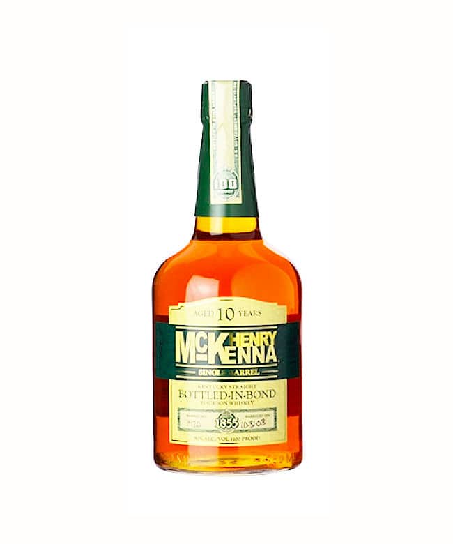 Henry McKenna 10 Years Old Bottled-in-Bond Single Barrel Kentucky Straight Bourbon Whiskey