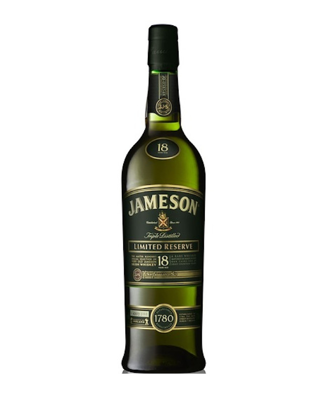 Jameson 18 Years Old A Blend Irish Whiskey Limited Reserve Buy Online - Big ...