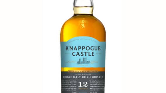 Knappogue Castle 12 Year Old Bourbon Cask Matured Single Malt Irish Whiskey