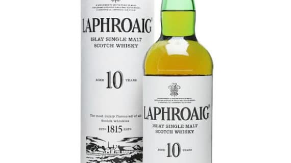 Laphroaig 10 Years Old Islay Single Malt Scotch Whiskey
