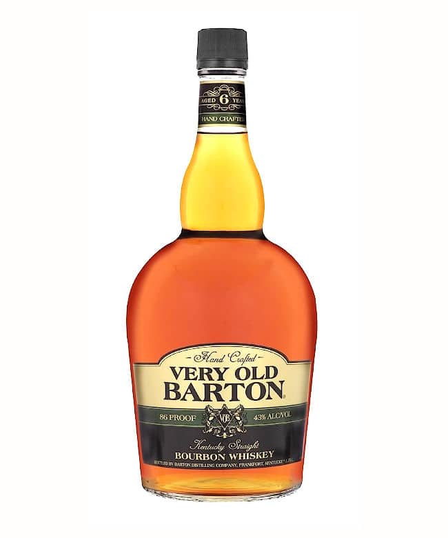 Very Old Barton Kentucky Straight Bourbon Whiskey 86 Proof