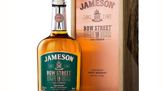 Jameson 18 Year Old Bow Street Cask Strength Irish Whiskey