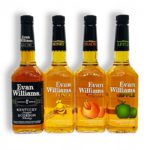 Evan Williams Kentucky Straight Bourbon Whiskey 4 Verity Bottles Deal