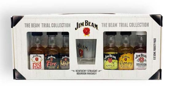 Jim Beam Bourbon Whiskey The Beam Trial Collection Miniature Set
