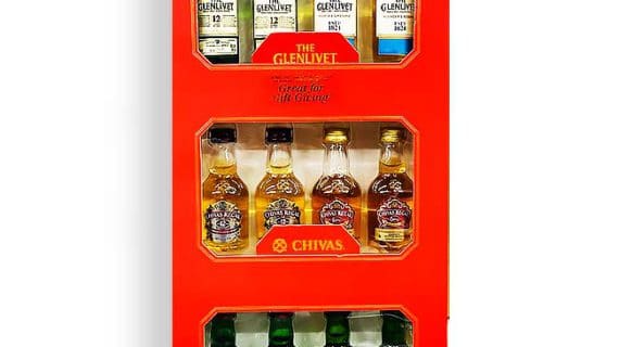 The Glenlivet - Chivas - Jameson Miniature Whiskey Gift Set