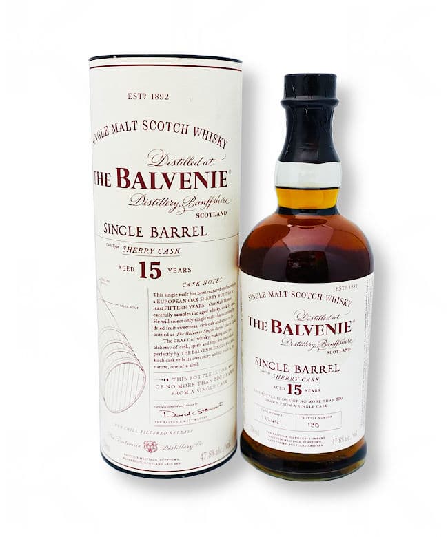 balvenie scotch single barrel)