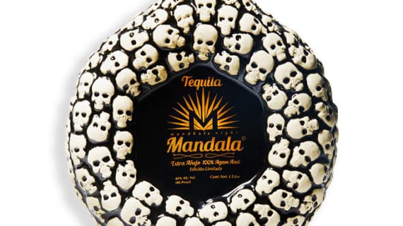 Tequila Mandala Dia de Muertos Skulls Limited Edition Extra Anejo
